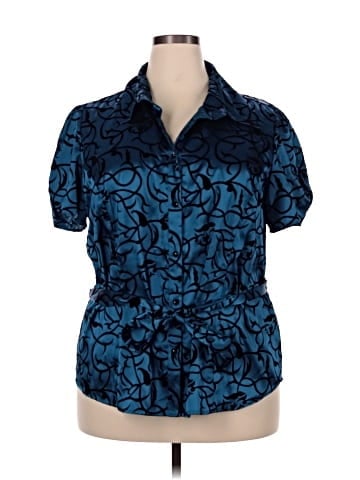 Lane Bryant Short Sleeve Blouse (view 1)