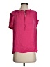 Catherine Malandrino 100% Polyester Pink Short Sleeve Blouse Size S - photo 1