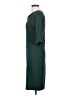 Assorted Brands Solid Teal Casual Dress Size M - photo 5