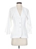 Anne Fontaine 100% Polyester White Blazer Size 4 (36) - photo 1