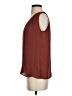 Express 100% Polyester Burgundy Sleeveless Blouse Size XS - photo 5