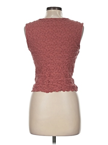 Madewell Popcorn-Knit Twist-Front Sleeveless Top (view 2)