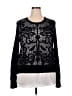 Simply Vera Vera Wang Black Pullover Sweater Size XXL - photo 1