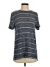 Lou & Grey Gray Short Sleeve Top Size S - photo 1