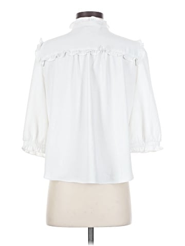 Amanda Uprichard 3/4 Sleeve Blouse (view 2)