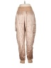 Boston Proper 100% Viscose Tan Cargo Pants Size M - photo 2