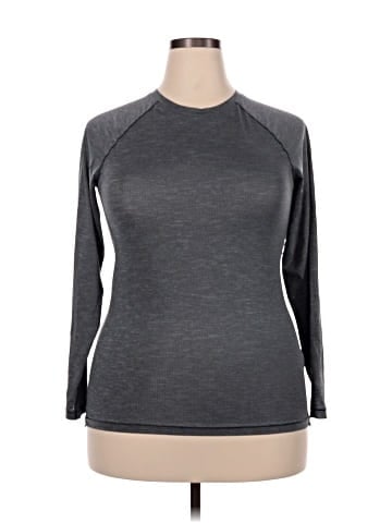 Active by Old Navy 3/4 Sleeve T-Shirt (view 1)