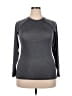 Active by Old Navy Gray 3/4 Sleeve T-Shirt Size 18 - photo 1