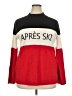 Talbots Color Block Red Turtleneck Sweater Size 2X - photo 1