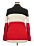 Talbots Color Block Red Turtleneck Sweater Size 2X - photo 2