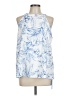 Cupshe 100% Polyester Blue Sleeveless Blouse Size XL - photo 1