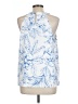 Cupshe 100% Polyester Blue Sleeveless Blouse Size XL - photo 2