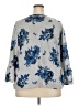 Mandy Evans Floral Blue Pullover Sweater Size 2X - photo 2