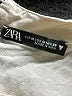 Zara Metallic Ivory Long Sleeve Blouse Size M - photo 7