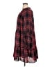 CeCe 100% Polyester Plaid Red Casual Dress Size XL - photo 5