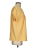 Unbranded 100% Polyester Yellow Short Sleeve Blouse Size S - photo 4