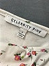 Celebrity Pink White Short Sleeve Blouse Size L - photo 3