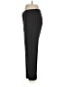 Theory Stripes Black Wool Pants Size 6 - photo 5