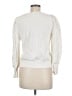 Ann Taylor LOFT 100% Cotton Ivory Sweatshirt Size M - photo 2