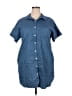 Unbranded Blue Casual Dress Size 2X - photo 1