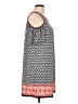 Max Studio Print Gray Casual Dress Size L - photo 4
