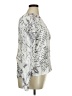 Desigual Print Silver Long Sleeve Blouse Size XL - photo 5