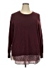 Ann Taylor LOFT Burgundy Pullover Sweater Size XXL - photo 1