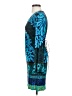 Hale Bob Print Blue Cocktail Dress Size XS - photo 5