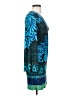 Hale Bob Print Blue Cocktail Dress Size XS - photo 4