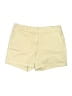 Unbranded Solid Yellow Khaki Shorts Size 10 - photo 1