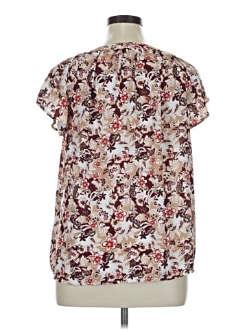 Ann Taylor LOFT Outlet Short Sleeve Blouse (view 2)