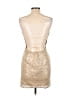 Lulus 100% Polyester Metallic Gold Cocktail Dress Size M - photo 2