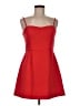 French Connection Solid Red Cocktail Dress Size 8 - photo 1