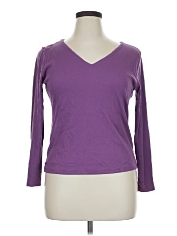 Ann Taylor 3/4 Sleeve T-Shirt (view 1)