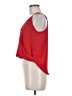 Ambiance Apparel 100% Polyester Red Sleeveless Blouse Size M - photo 5