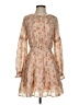 Blu Pepper 100% Polyester Paisley Tan Casual Dress Size S - photo 1