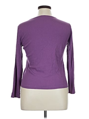 Ann Taylor 3/4 Sleeve T-Shirt (view 2)