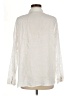 Zara Ivory Long Sleeve Blouse Size M - photo 2