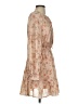 Blu Pepper 100% Polyester Paisley Tan Casual Dress Size S - photo 4