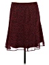 Boden 100% Recycled Polyester Hearts Red Casual Skirt Size 8R - photo 1