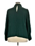 ELOQUII 100% Polyester Green Long Sleeve Blouse Size 20 Plus - photo 2