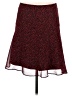 Boden 100% Recycled Polyester Hearts Red Casual Skirt Size 8R - photo 2