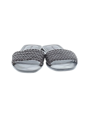 Madewell The Cora Slide Sandal in Woven Leather (view 2)