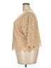 Kate Hill Tan 3/4 Sleeve Top Size 2X - photo 5