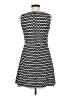 ICE Chevron-herringbone Black Casual Dress Size 8 - photo 2
