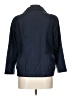 Studio Works 100% Polyester Solid Blue Jacket Size L (petite) - photo 2