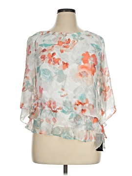 Alex Evenings 3/4 Sleeve Blouse