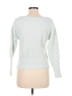 Ann Taylor Solid White Pullover Sweater Size M (petite) - photo 2