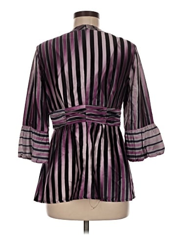 Nanette Lepore 3/4 Sleeve Silk Top (view 2)