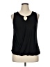 Espresso Black Sleeveless Blouse Size XL - photo 1